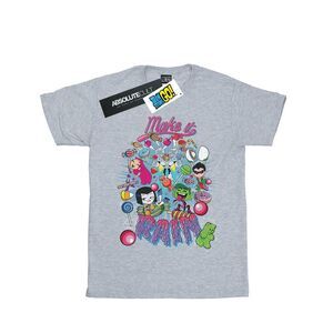 DC Comics Boys Teen Titans Go Make It Rain T-Shirt / Sports Grey